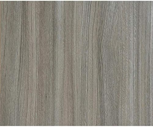 Gray Smoke Oak 3 Shelf Corner Bookcase F6306