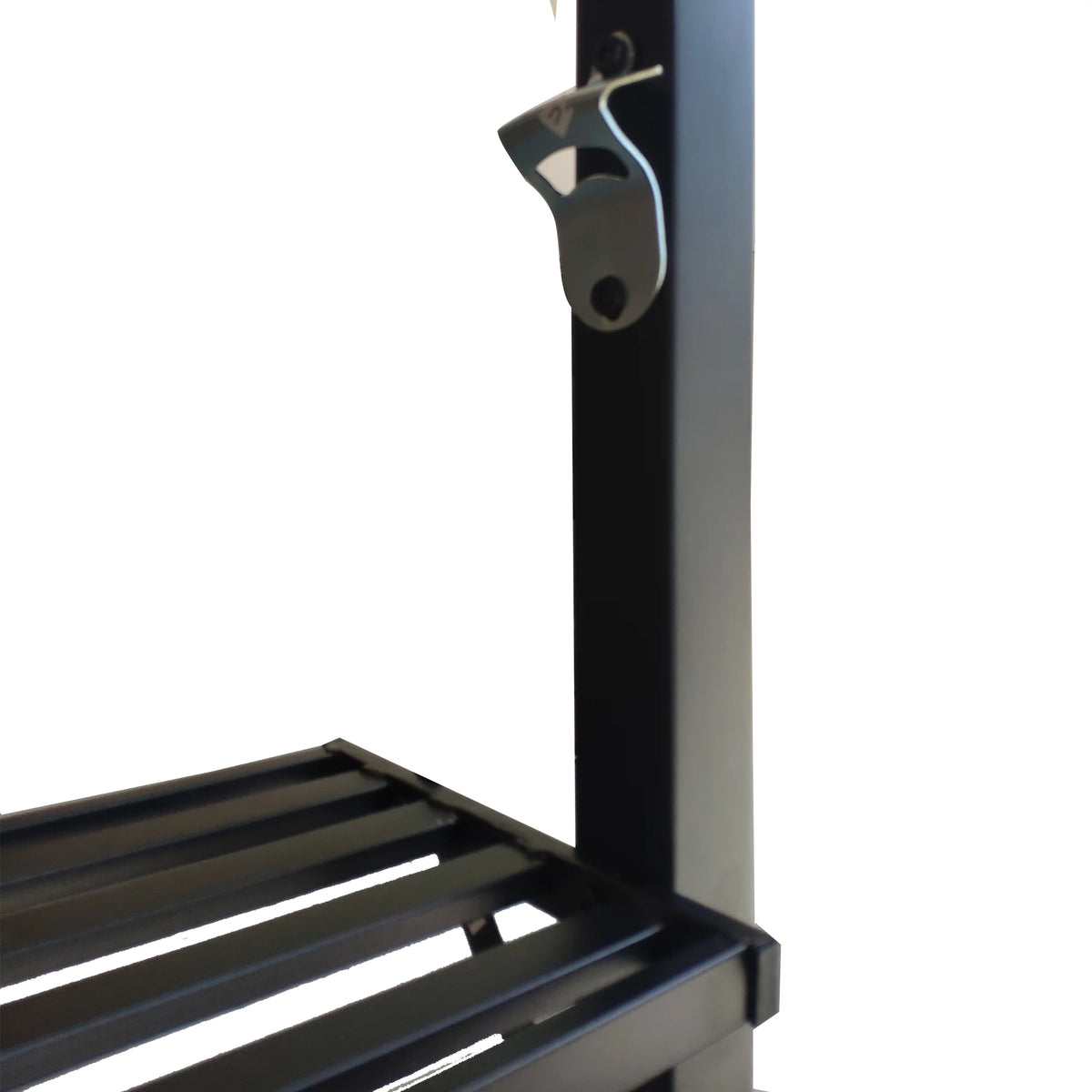 Double Tier Steel Frame BBQ Grill Gazebo Canopy with Bar Counters Y645
