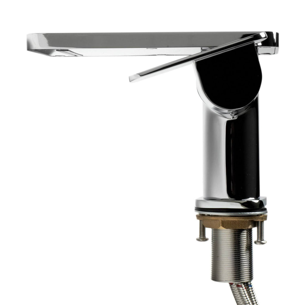 Brushed Nickel Single-Lever Bathroom Faucet V151472
