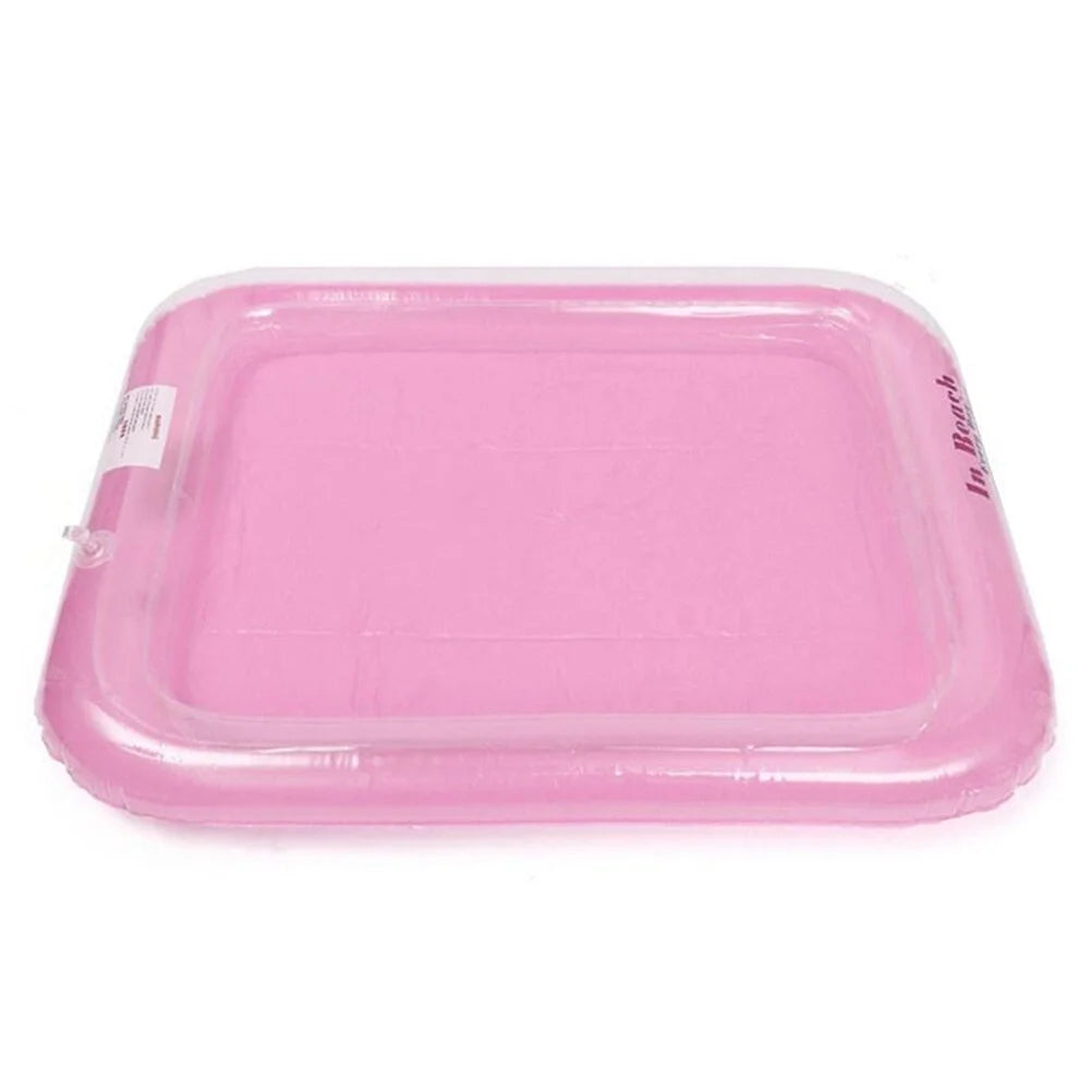 Pink Inflatable Sandbox Play Sand Toy Tray F1151