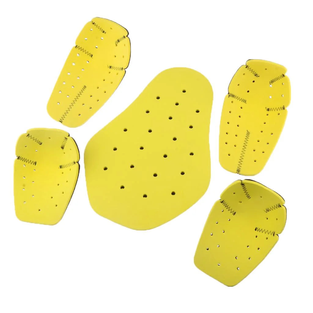 Yellow+Black Motorcycle Protective Gear Set C51727