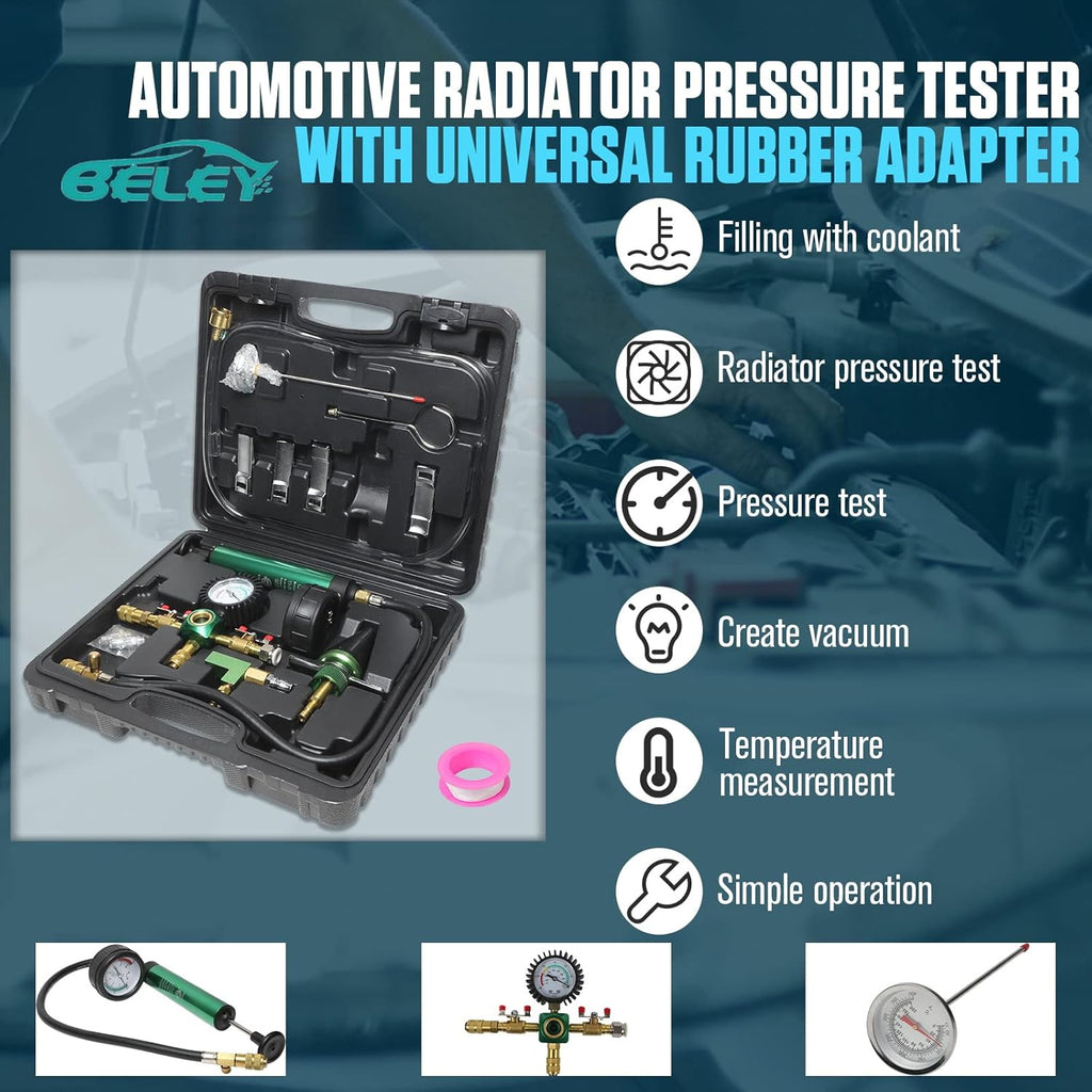 12 PCS Coolant System Refill Kit with Universal Adapter Z498