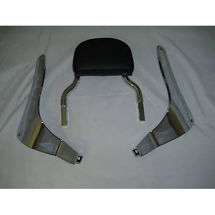 Black Passenger Backrest V44810