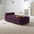 Convertible Queen Solid Wood Daybed with Mattress G6137