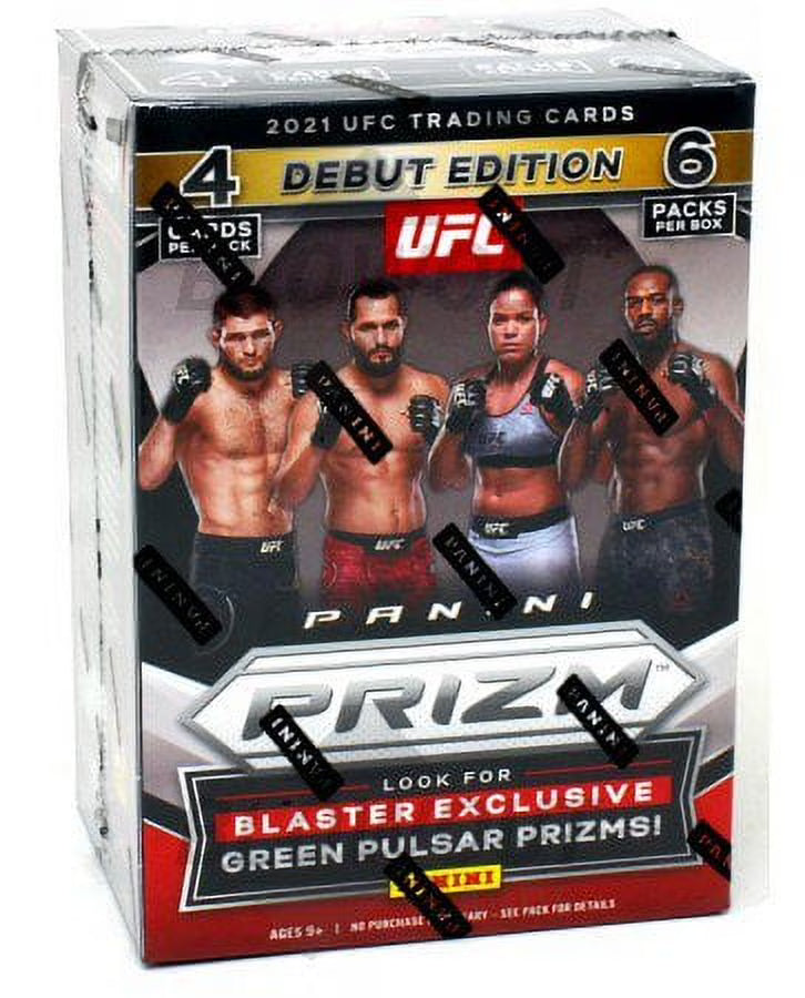 UFC Prizm MMA Fighting Trading Cards Blaster Box W4747