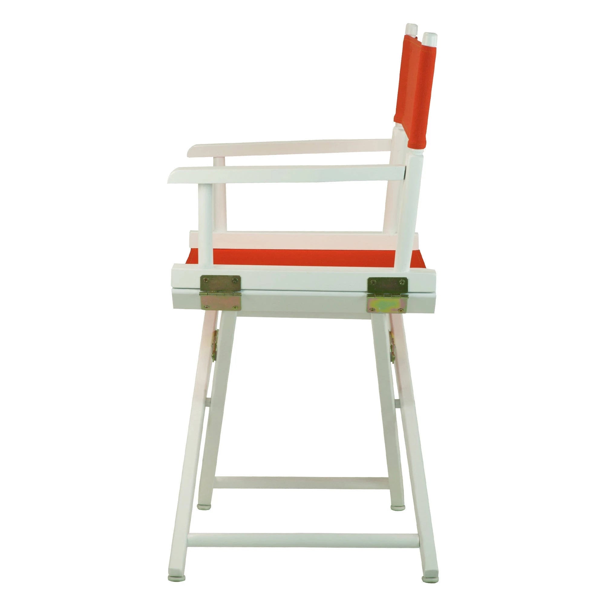 White Frame Lime Green Canvas Director's Chair C73048