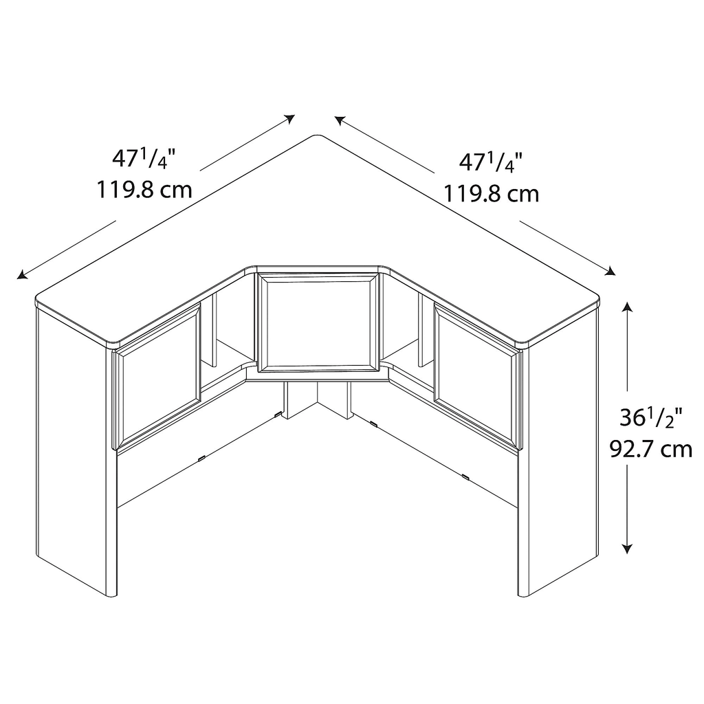 Corner Hutch S1789