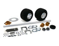 36 Inch Shaft Kit for Drift Trike Bikes with Bearing Hanger & Race Hubs Z10930