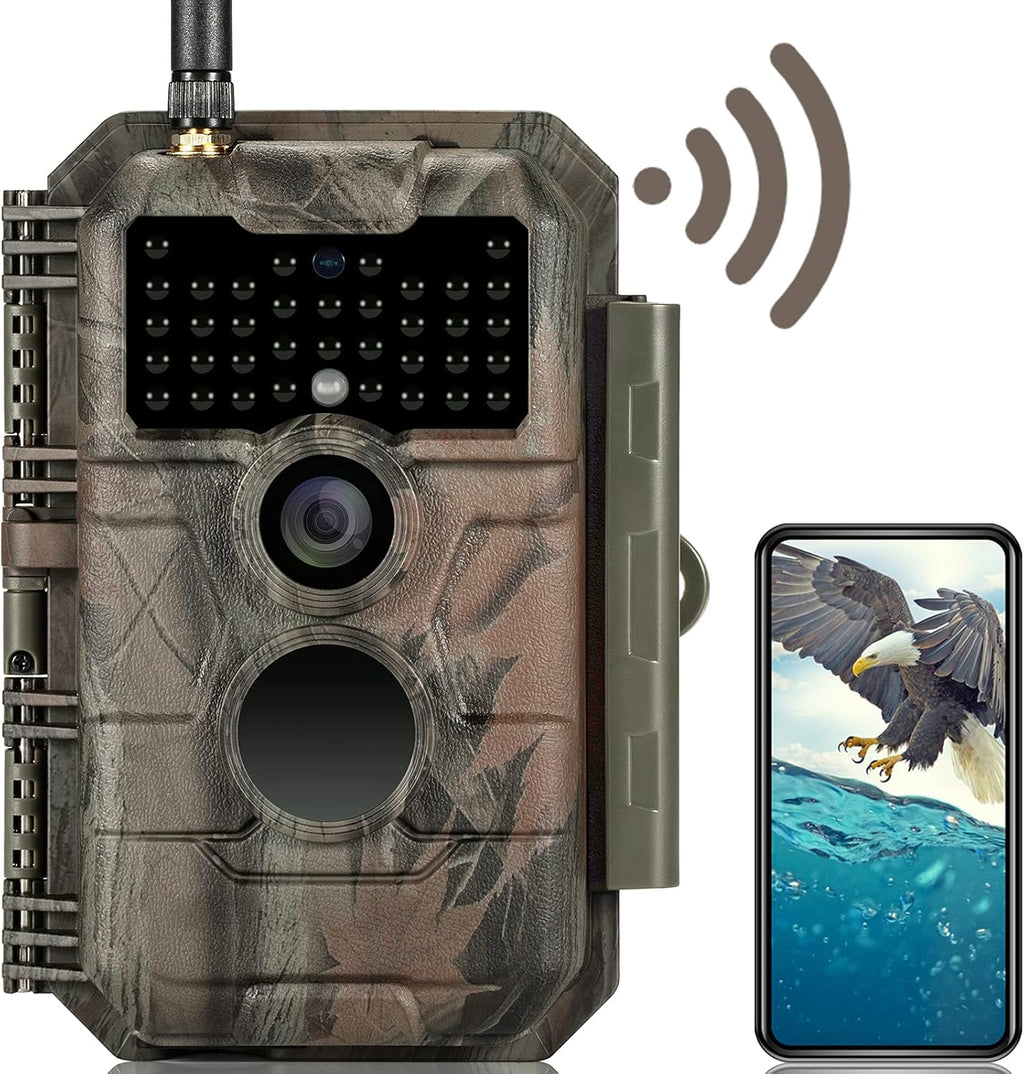 Camo Trail Camera with No Glow Night Vision Motion Activated Waterproof W708735