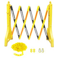 Expandable Mobile Barricade with 13 feet Yellow Plastic Barrier Chain C91207