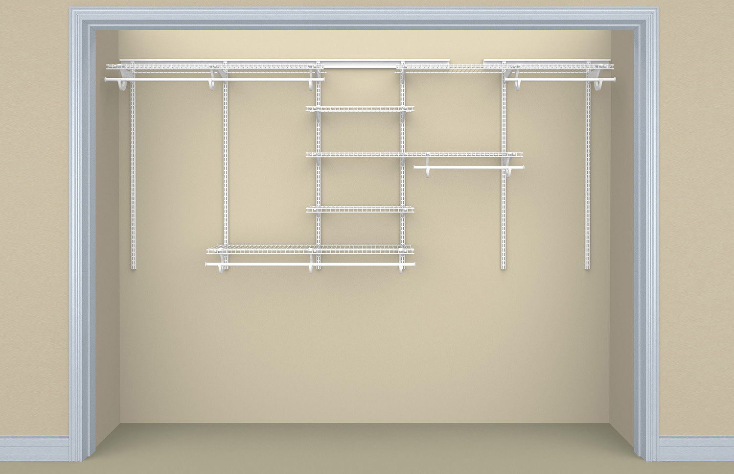 White Closet System Kit F334676