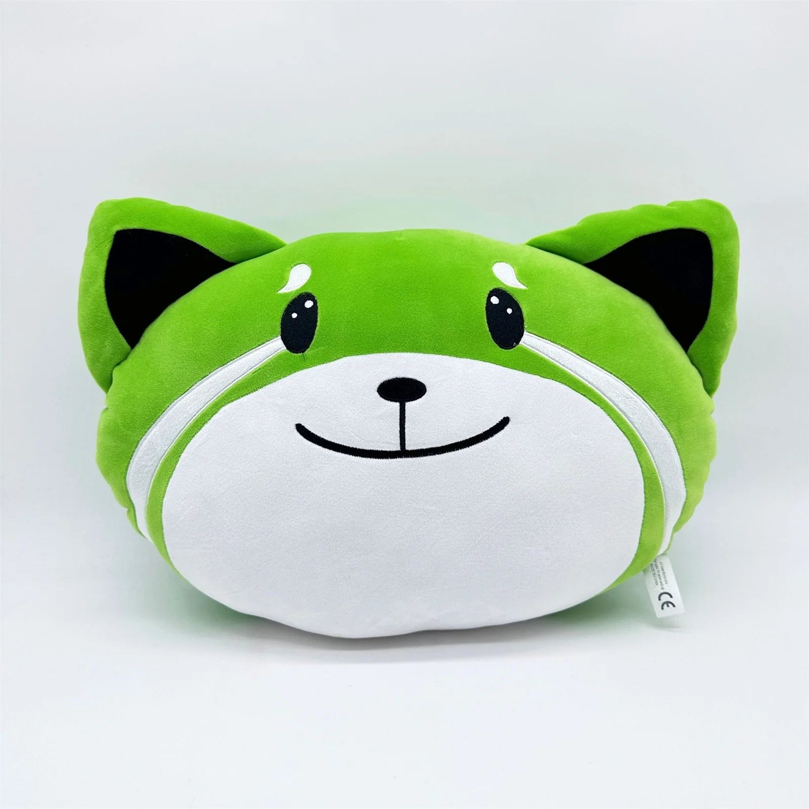 Green Foxes Plush Stuffed Animal Pillow B343