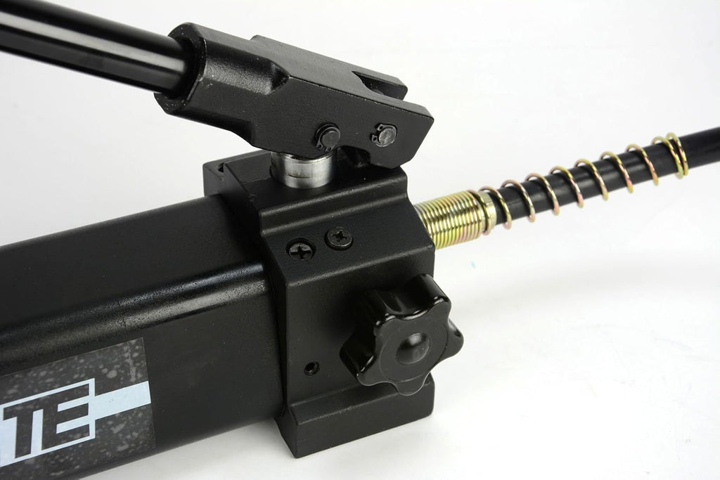 Manual Hand Hydraulic Power Pack Pump 2 Stage 10k psi 122 Cubic in Capacity N6272