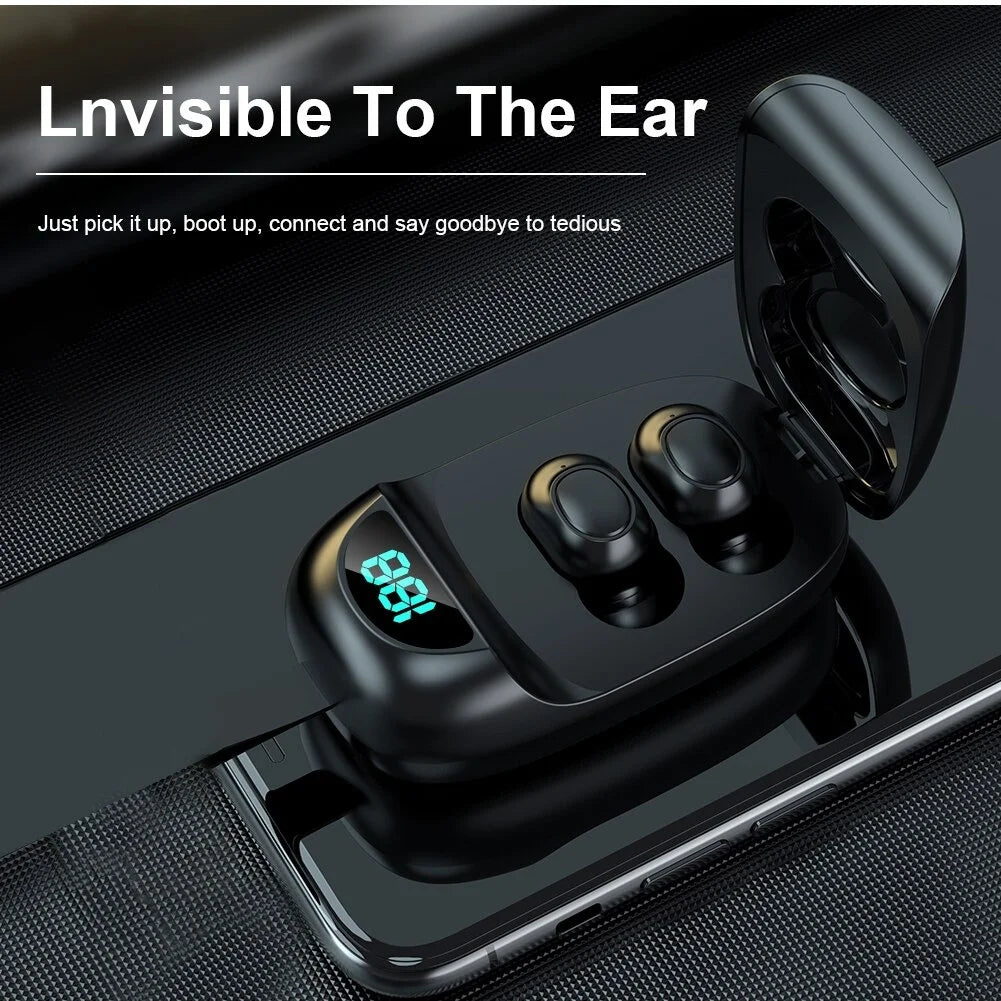 Wireless Bluetooth in-Ear Headphones with Charging Case Y8983