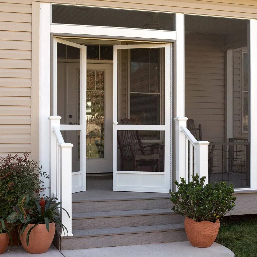 White Aluminum Screen Door (80x36) T778396