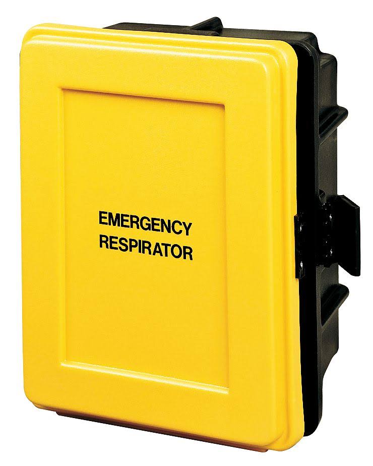 Black/Yellow Respirator Accessories Case U286