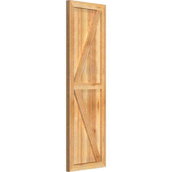 Framed Board and Batten Shutters with Z-Bar N9538