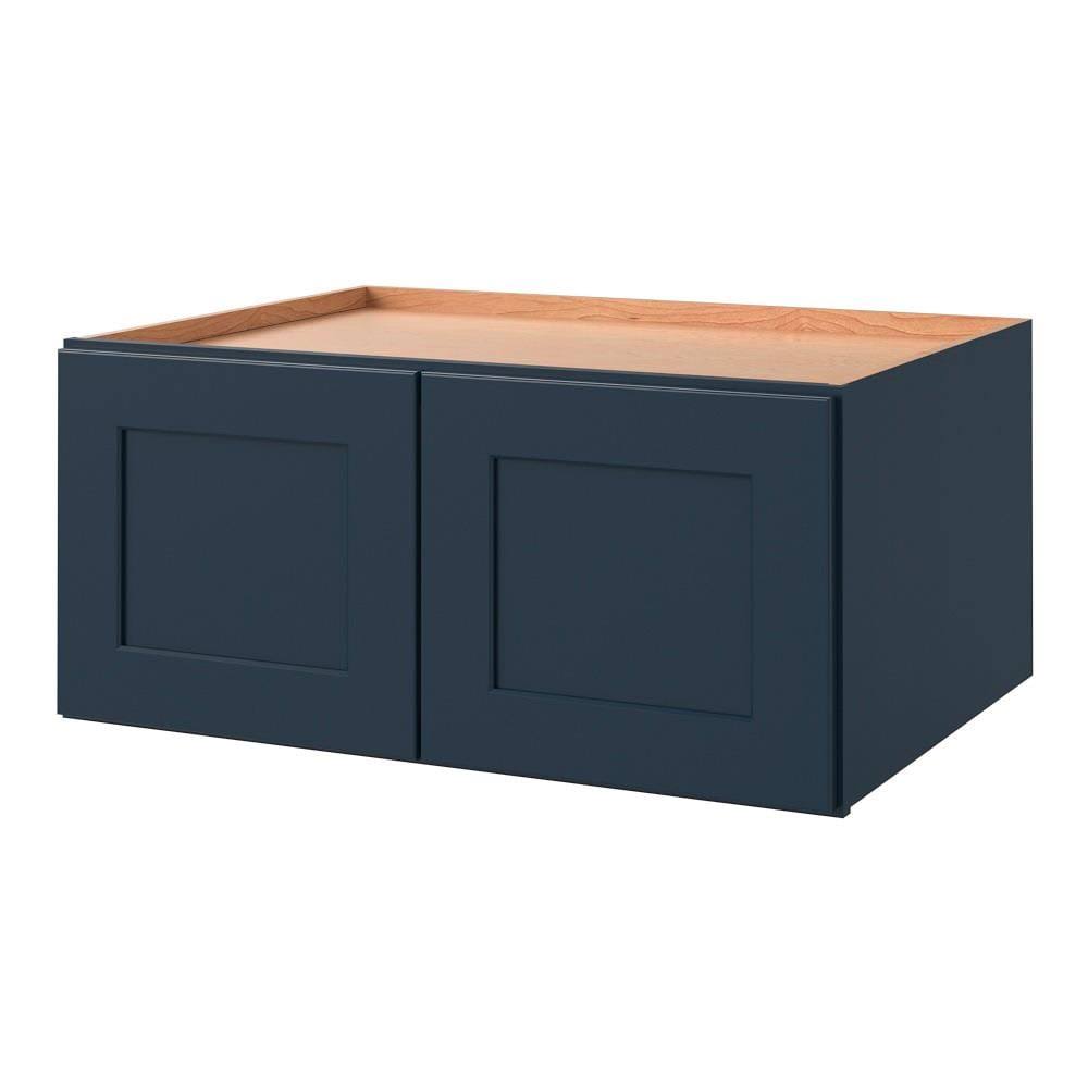 Navy Square Door Wall Cabinet D97476