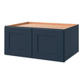 Navy Square Door Wall Cabinet D97476