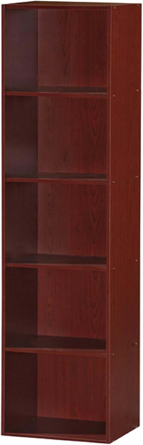 5 Shelve Bookcase Beech E545