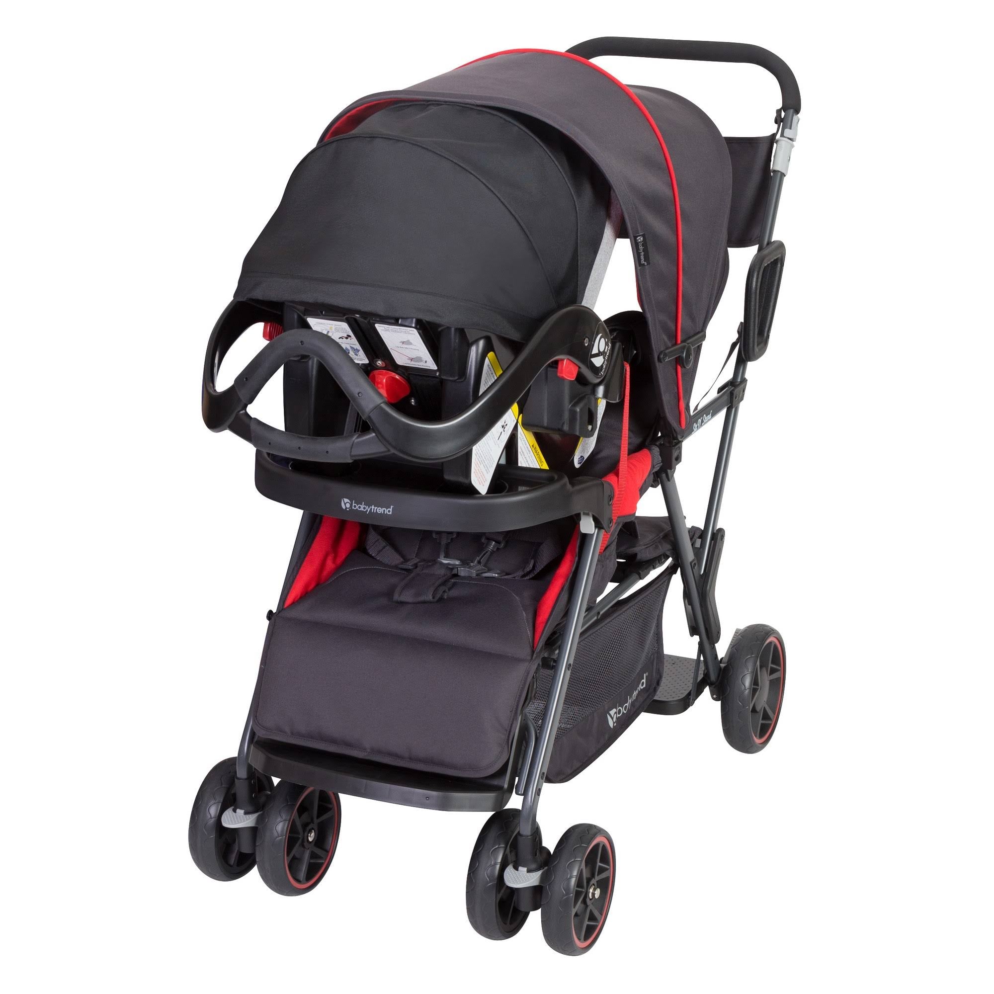 Sit N Stand Sport Stroller - Dusk Red M464