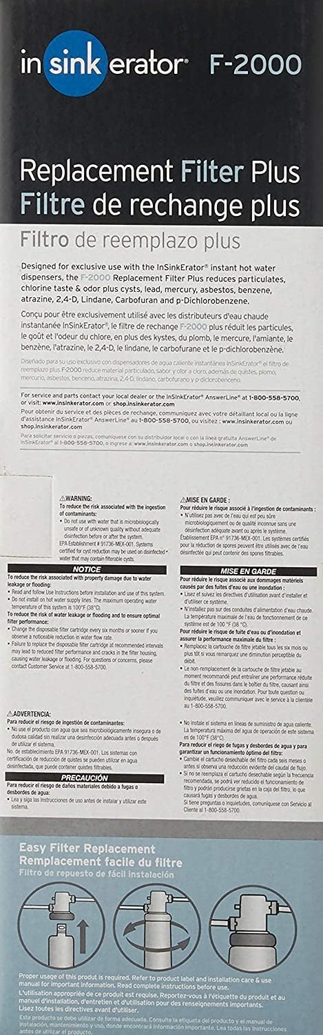 2-Pack Water Filter Cartridges I5016