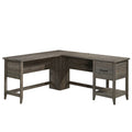 L-Shaped Desk with Storage A849441