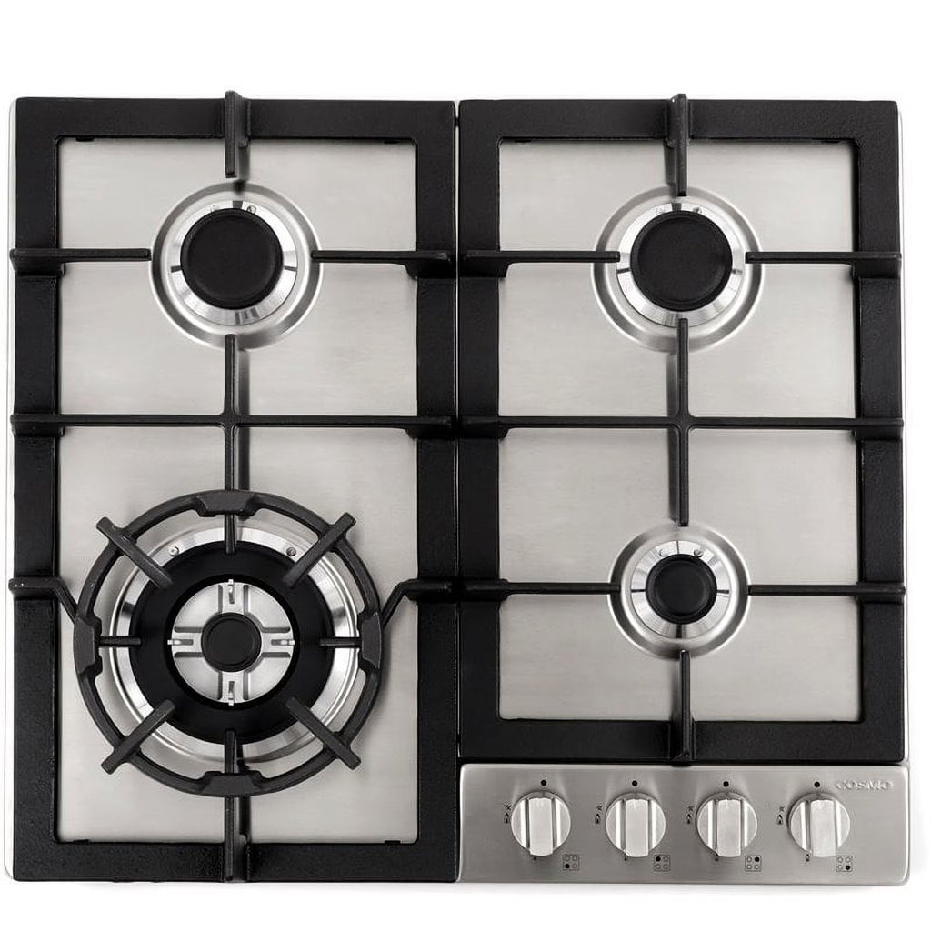 24 in. Stainless Steel Drop-In Gas Cooktop with 4 Burners B3959