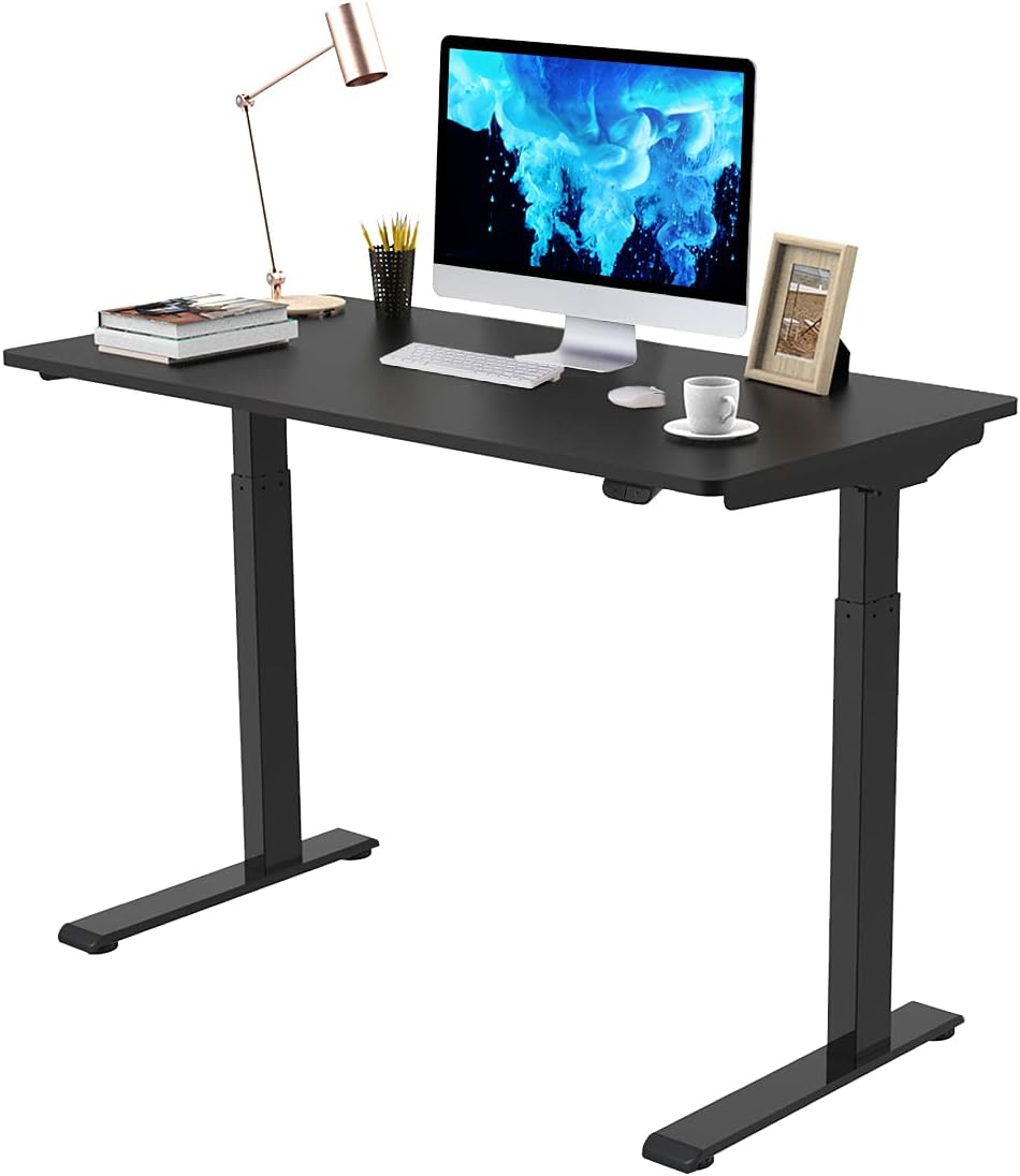 48 x 24 Inches Electric Stand Up Desk with Memory Controller T65850