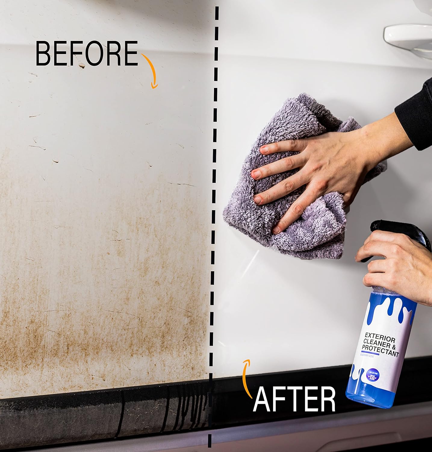 Car Cleaning Kit with Car Soap, Tire Shine, Tire & Wheel Cleaner, Pack of 2 P28931