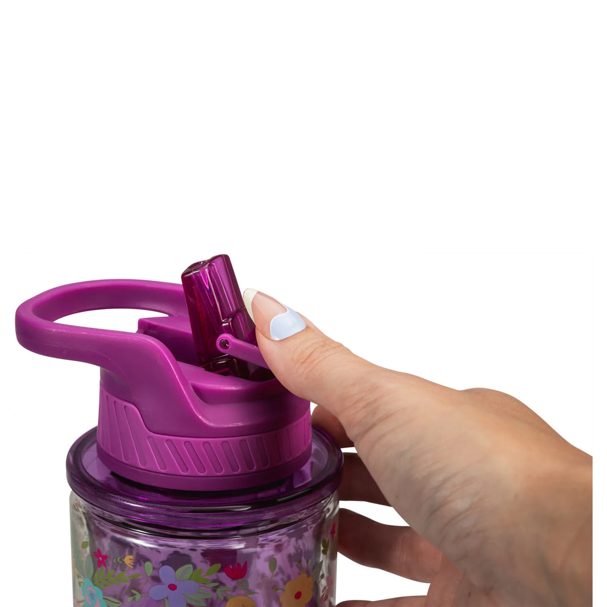 3-Pack 32 oz Double-Wall Insulation Water Bottle with Carry Loop Y212