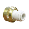 Brass Female Connector, 3/8 x 3/4, 11.5 NH, Bag of 10 C336915