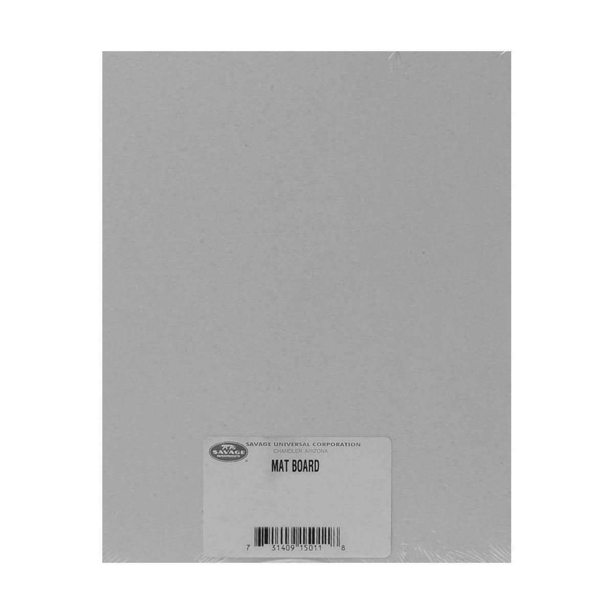 11x14x22 Cut-Size ProCore Mount Board Gray White Smooth 100 Sheet Carton Y180