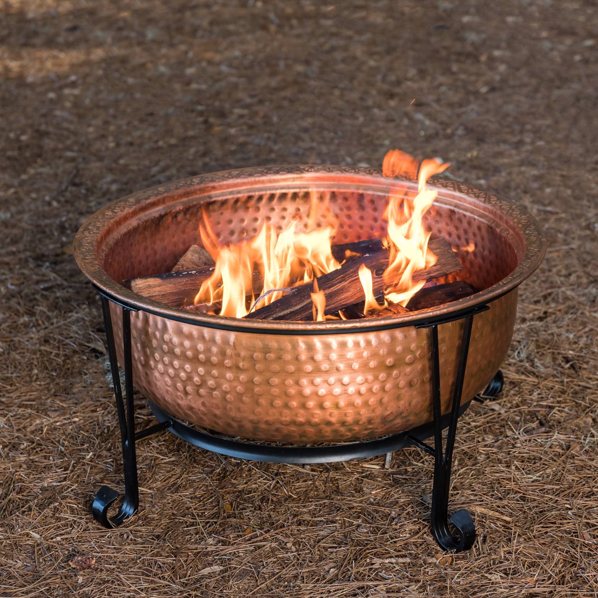Copper Fire Pit C398