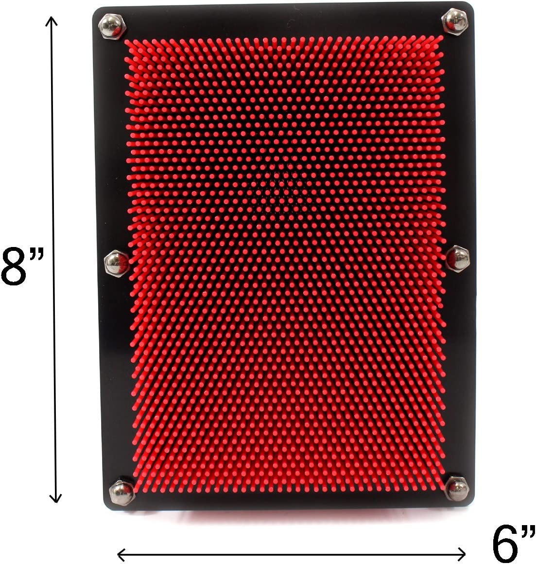 3D Pin Art Sculpture Toy (6" x 8" Red) T72941