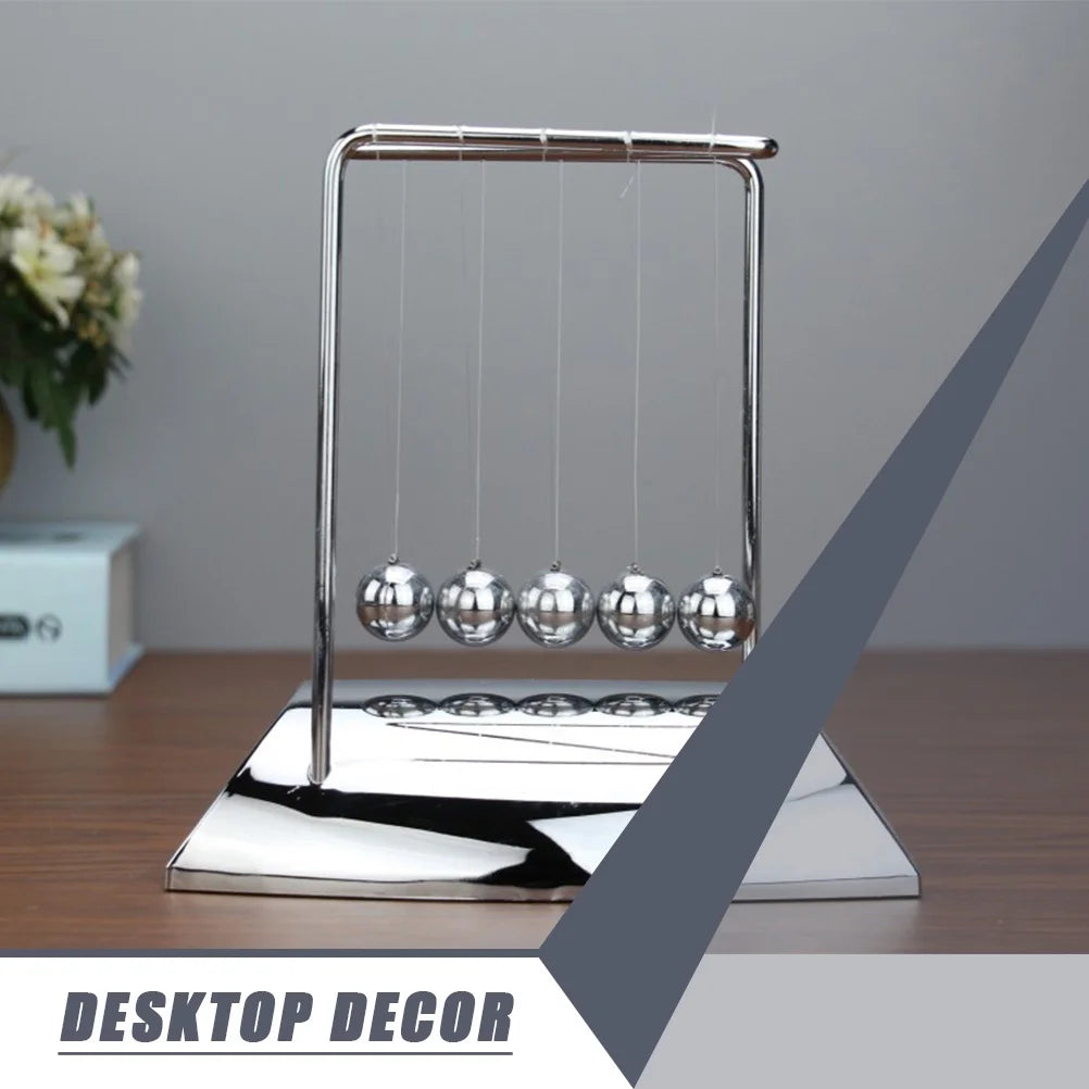 Newton Cradle Balance Ball Desktop Ornament J914