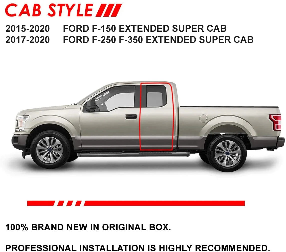 5" Coated Stainless Steel Side Step Nerf Bar Running Boards H835338