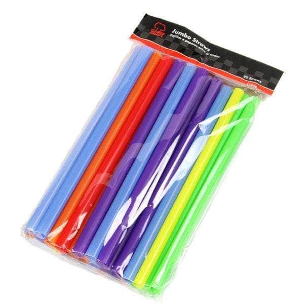 25 Pieces Jumbo Straws V42653