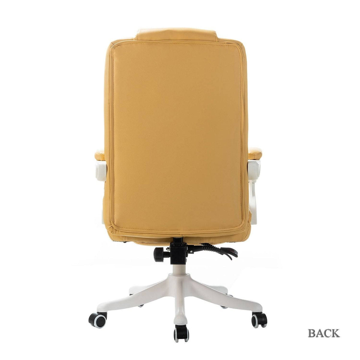 Navy Swivel Gaming Chair with White Base L5893