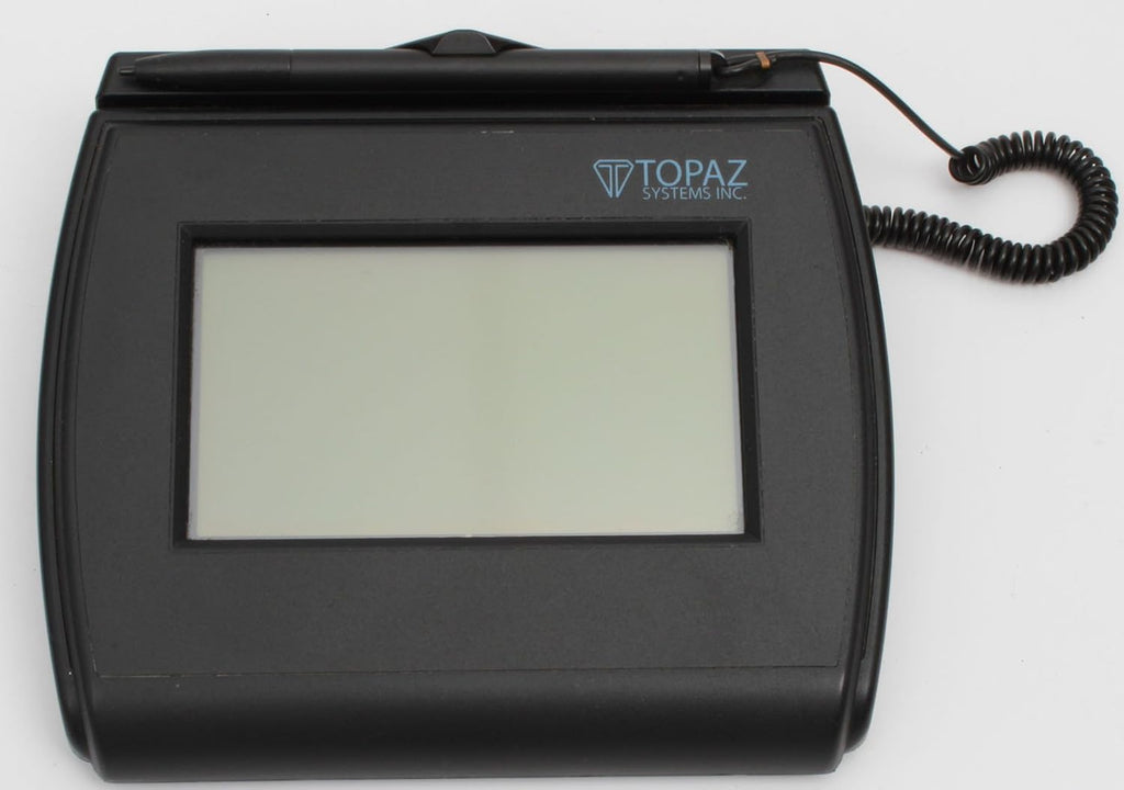Backlit 4x3 LCD Signature Capture Pad Dual Serial/USB F629