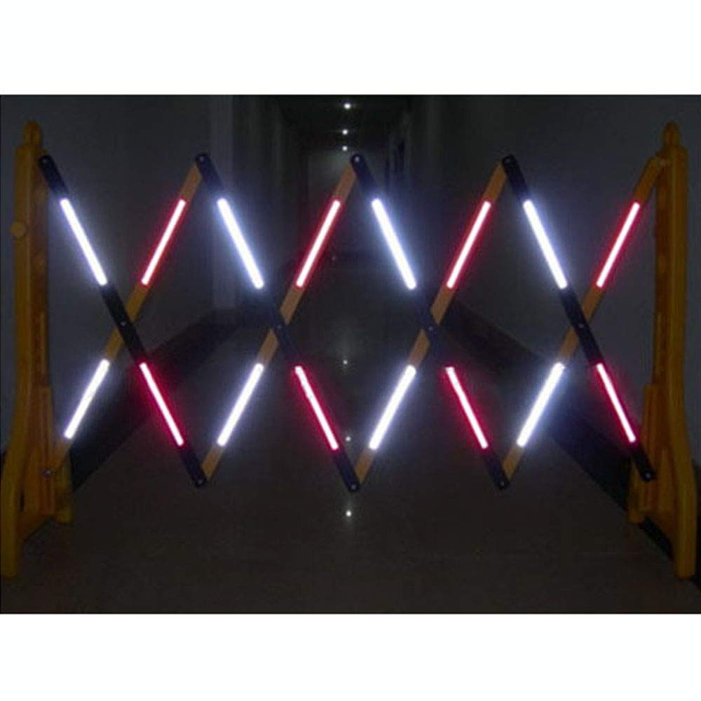 Expandable Mobile Barricade with 13 feet Yellow Plastic Barrier Chain C91207