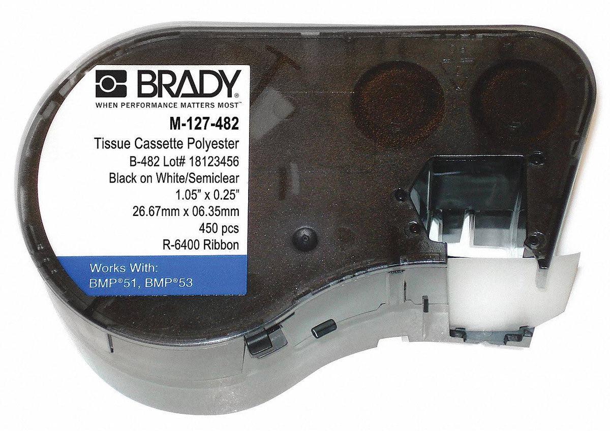 Label Cartridge, 1 in. x 1/4 in. D6237