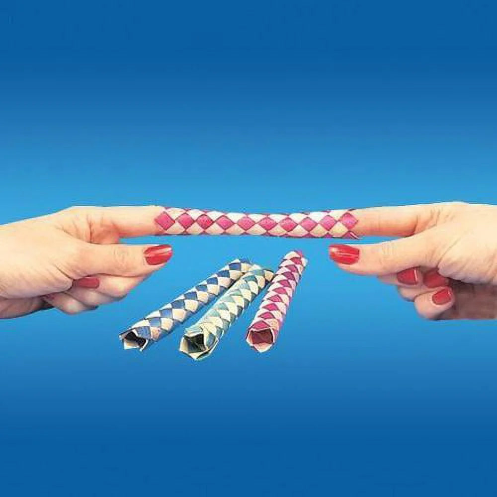 Assorted Colors Paper Chinese Finger Trap L769