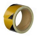 Reflective Hazard Black / Yellow Tape, 20 in x 33 ft W1493