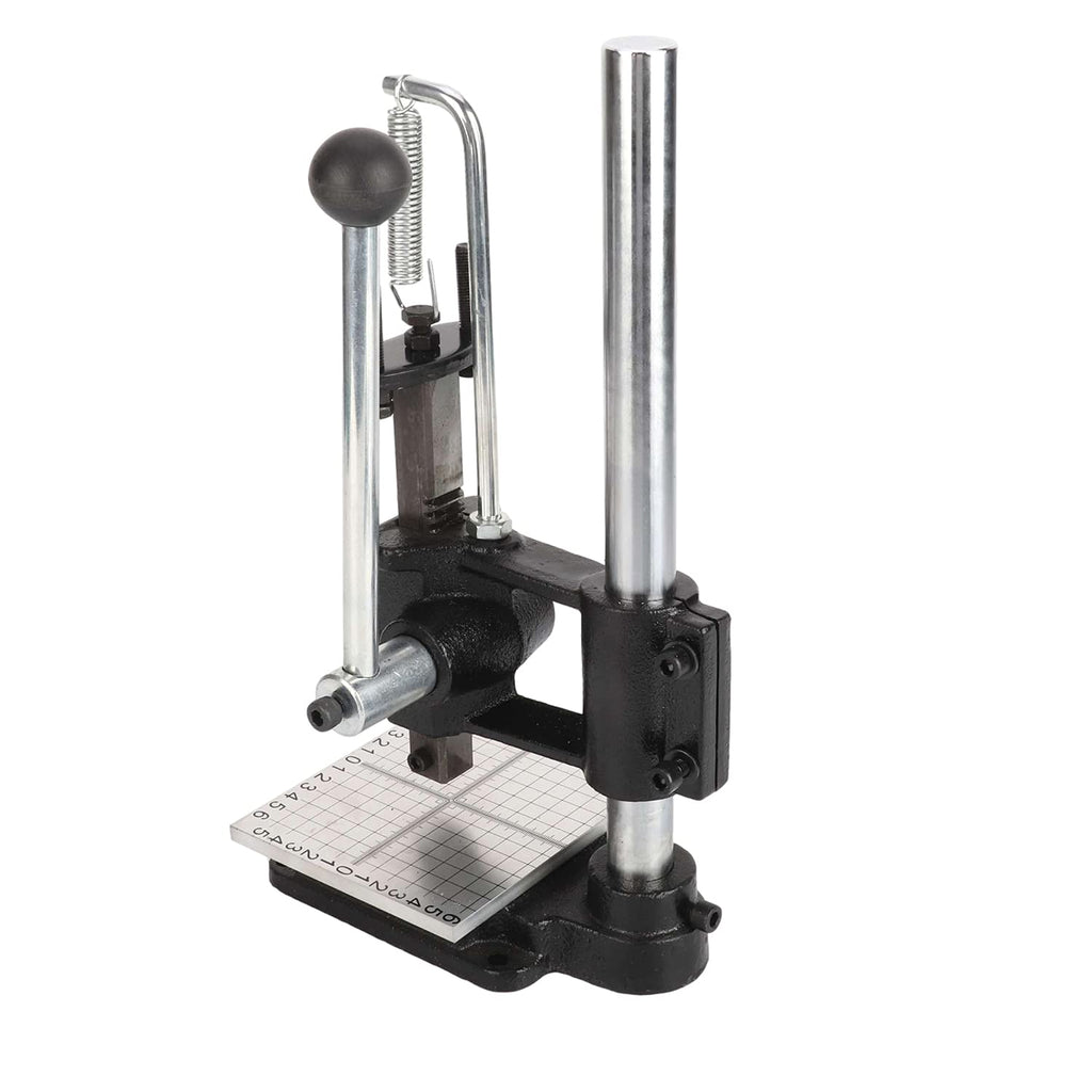 Leather Hole Puncher with Aluminum Plate with Scale Table J6302