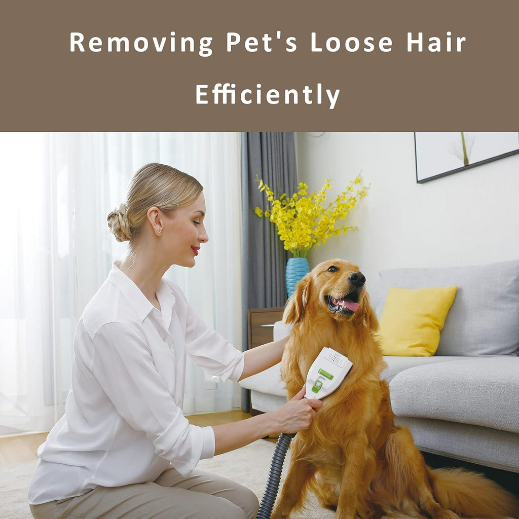 Cordless Pet Vacuum Cleaner with Grooming Brush S2894