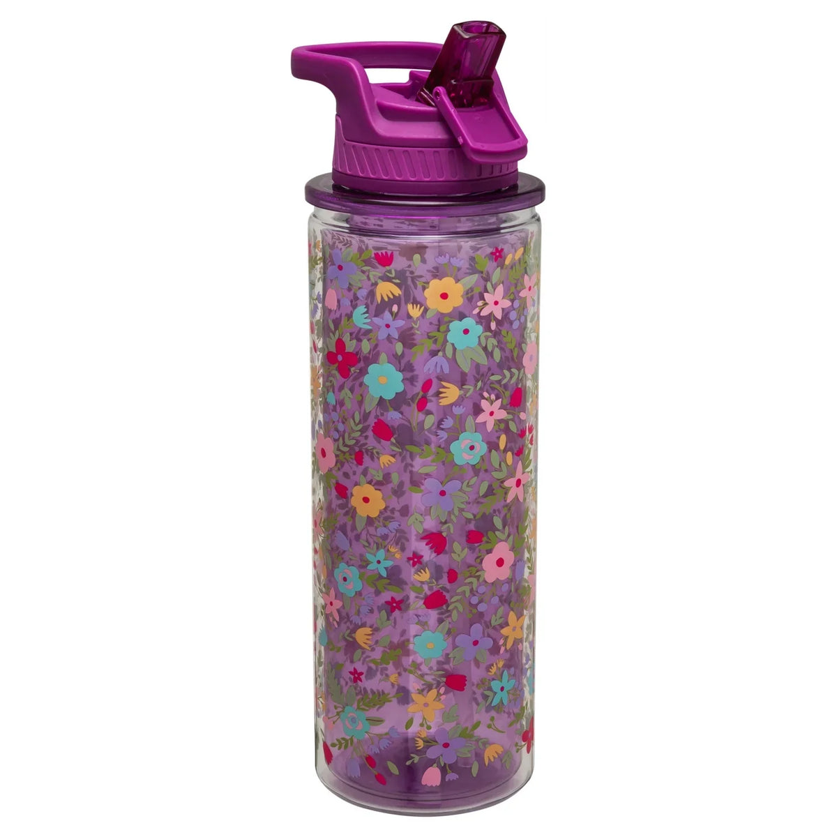 3-Pack 32 oz Double-Wall Insulation Water Bottle with Carry Loop Y212