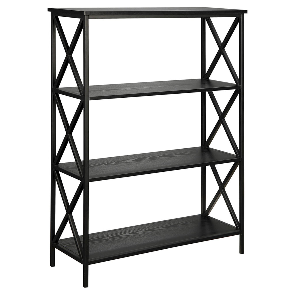 4-Tier Bookcase, Black J96191