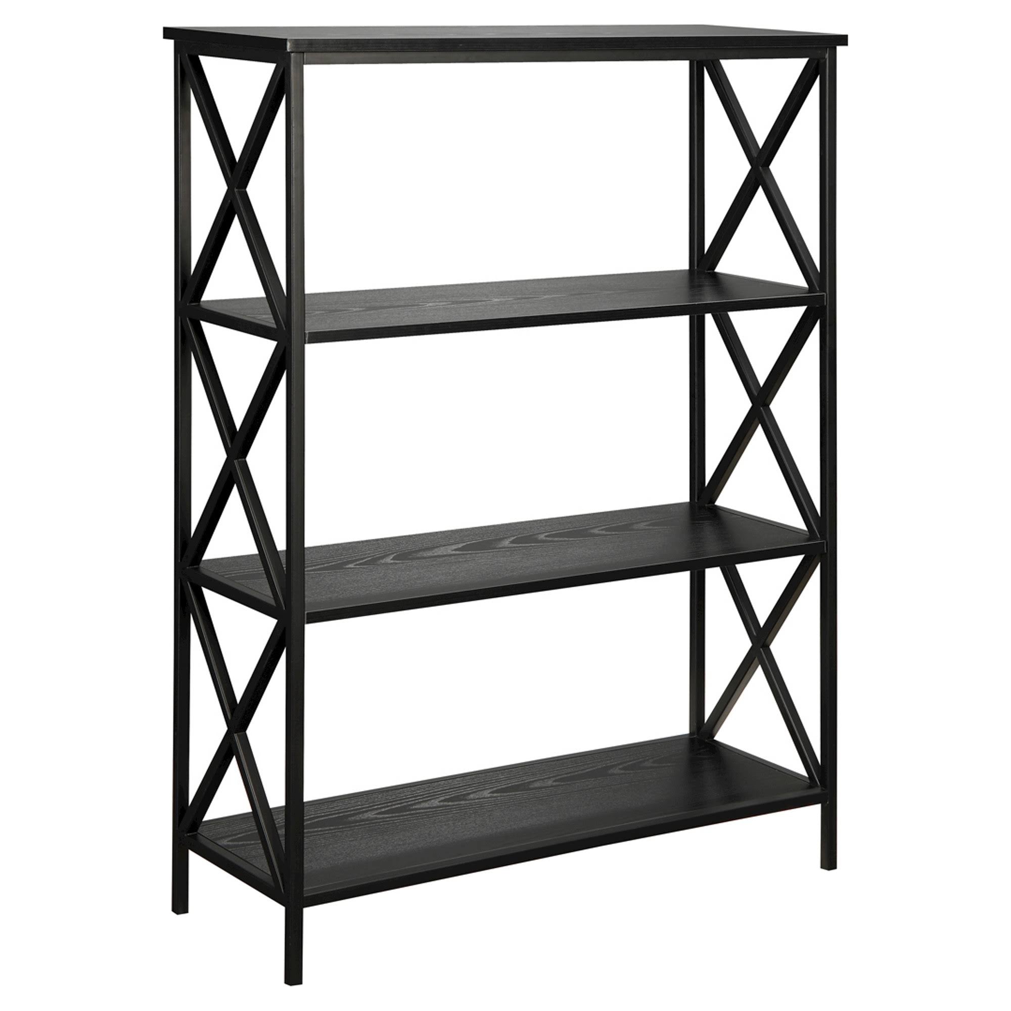 4-Tier Bookcase, Black J96191