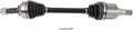 CV Axle Shaft Assembly Front Left Pack of 2 O615110